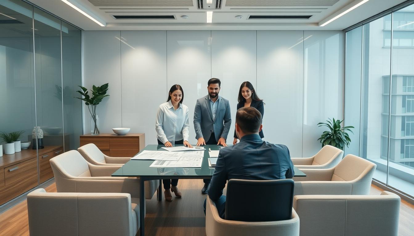 Family elder care planning discussion